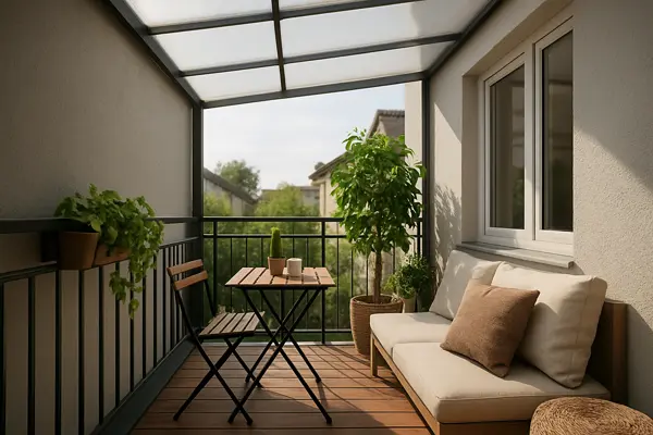 Telha de policarbonato translúcido vale a pena para áreas compactas?